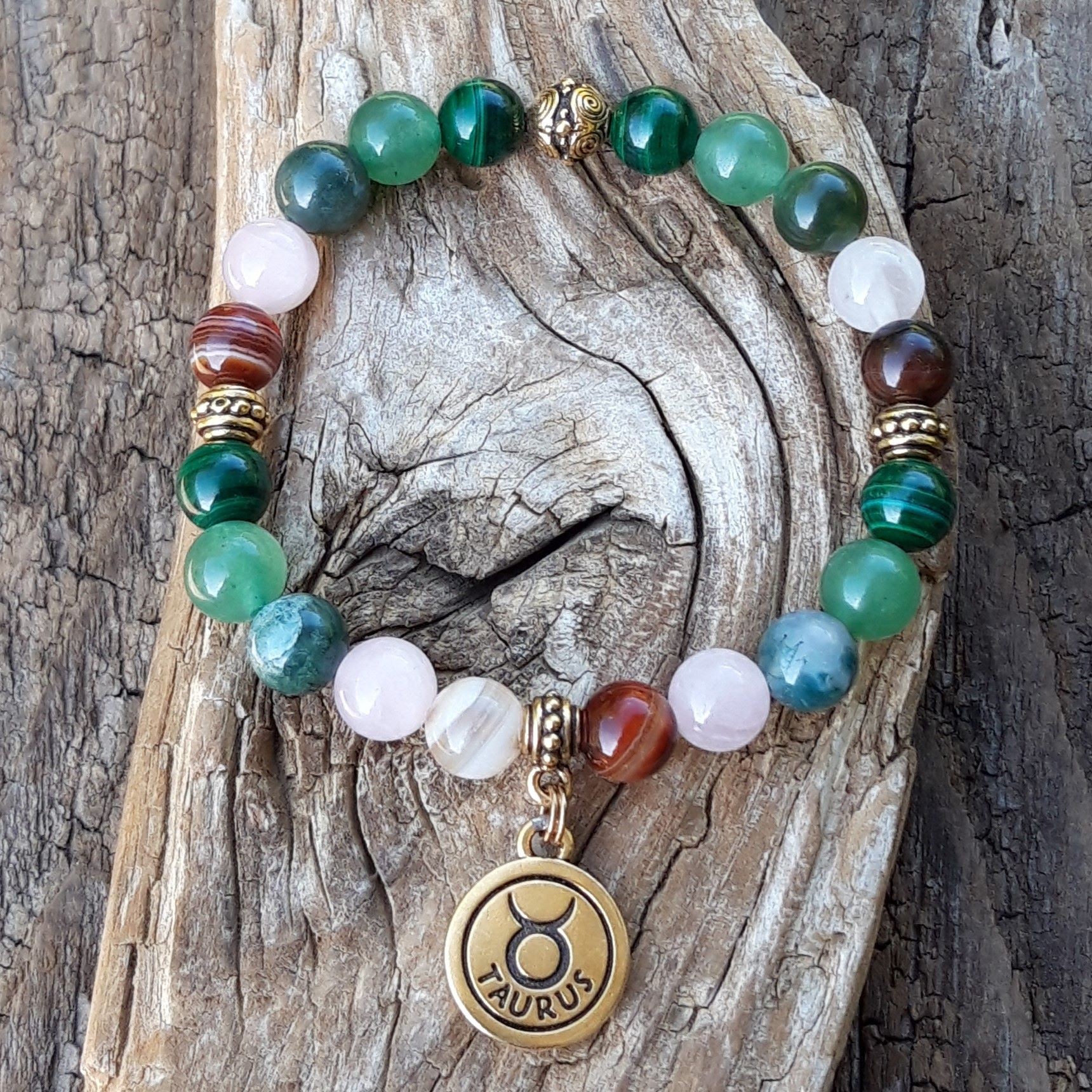 1606 afd Bracelet Taureau signe astrologique