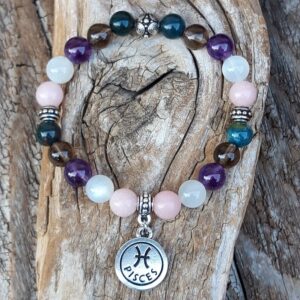 300 0ee Bracelet Poissons signe astrologique