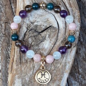 302 5ad Bracelet Poissons signe astrologique