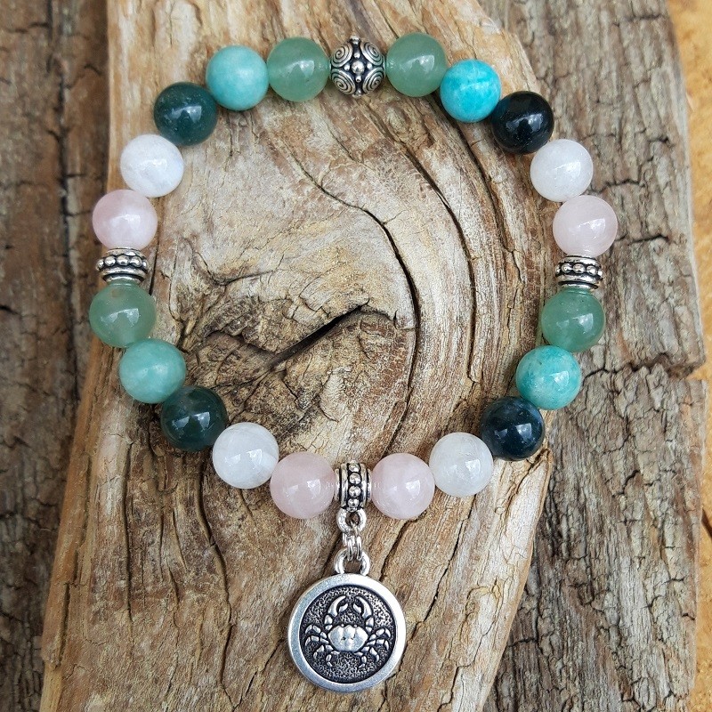 441 b76 Bracelet Cancer signe astrologique
