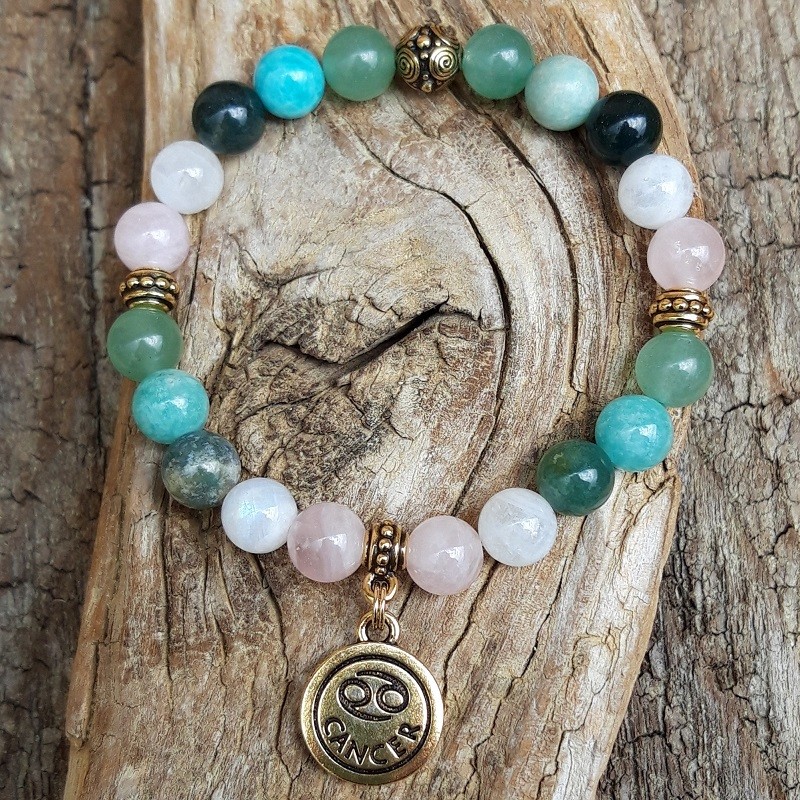 444 351 Bracelet Cancer signe astrologique