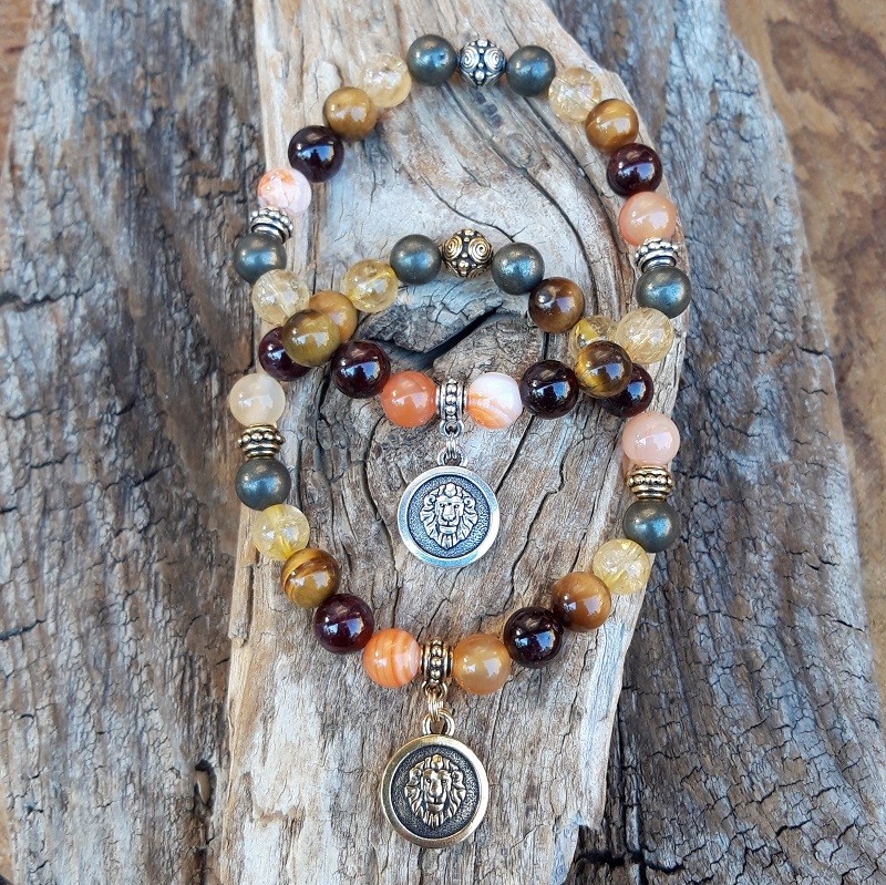 Bracelet "Lion" signe astrologique