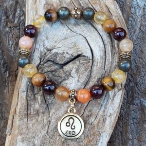 647 bcf Bracelet Lion signe astrologique