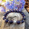 Bracelet Améthyste et perle de Bali en Argent 925