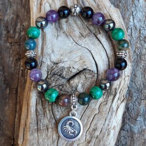 667 a95 Bracelet Scorpion signe astrologique
