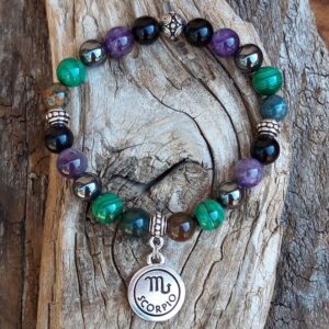 668 f4b Bracelet Scorpion signe astrologique