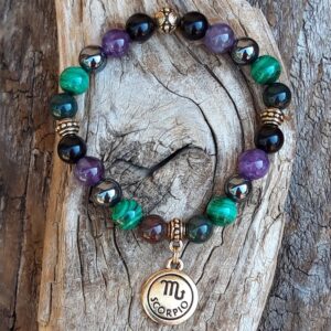 670 75c Bracelet Scorpion signe astrologique