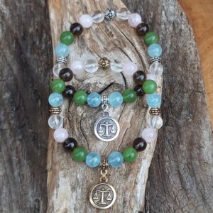 833 8a7 Bracelet Balance signe astrologique