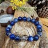 Bracelet Sodalite et perle de Bali en Argent 925
