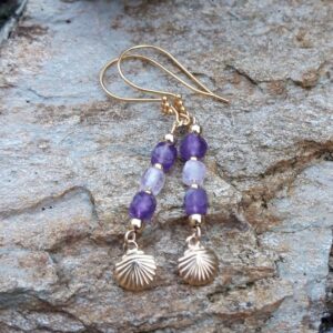 boucles d oreilles en amethyste 2