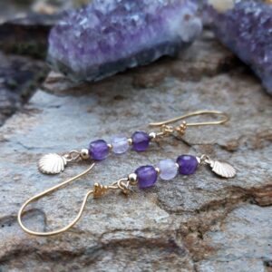 boucles d oreilles en amethyste 4