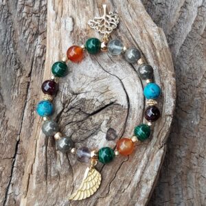 Bracelet chemin de vie femme vermeil 16