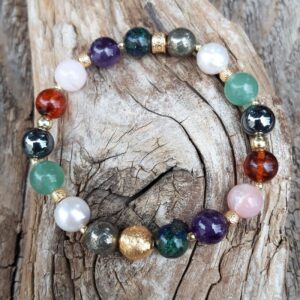 Bracelet chemin de vie femme vermeil 15