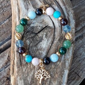 Bracelet chemin de vie femme vermeil 13