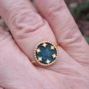 bague malachite