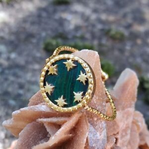 bague malachite