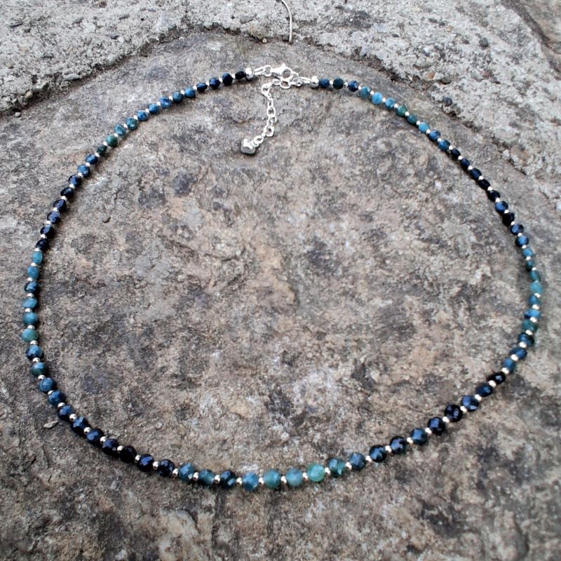 Collier Tourmaline bleue et Argent 925 – Image 2
